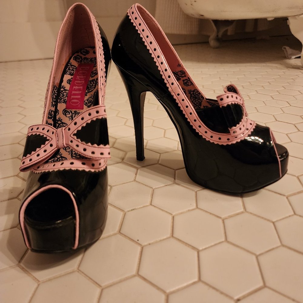 Bordello platform stilettos